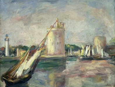 Bild-Nr: 30006890 Renoir /Entree du port La Rochelle /1890 Erstellt von: Renoir, Pierre-Auguste