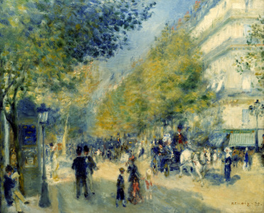 Bild-Nr: 30006892 Paris/The Grand Boulevards/Painting Erstellt von: Renoir, Pierre-Auguste
