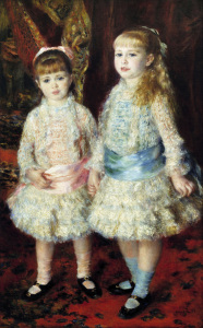 Bild-Nr: 30006896 Renoir /Demoiselles Cahen d'Anvers /1881 Erstellt von: Renoir, Pierre-Auguste