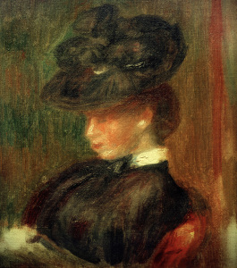 Bild-Nr: 30006912 Auguste Renoir, Dame mit Hut Erstellt von: Renoir, Pierre-Auguste