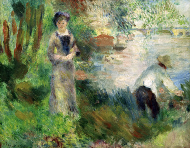 Bild-Nr: 30006946 A.Renoir, Auf der Ile de Chatou Erstellt von: Renoir, Pierre-Auguste