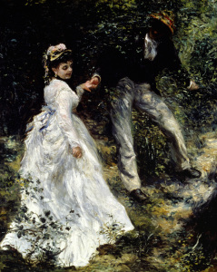 Bild-Nr: 30007074 Auguste Renoir / The Promenade / 1870 Erstellt von: Renoir, Pierre-Auguste