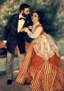 Bild-Nr: 30007084 A. Renoir / The Sisley Family / 1868 Erstellt von: Renoir, Pierre-Auguste