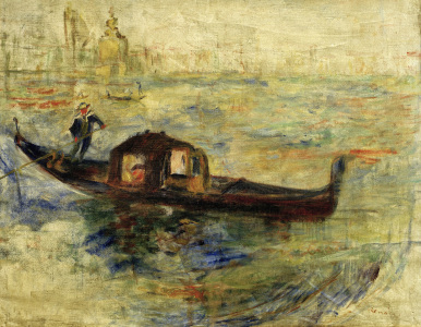 Bild-Nr: 30007122 Renoir / Gondola in Venice / 1881 Erstellt von: Renoir, Pierre-Auguste