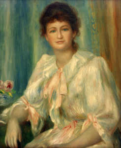 Bild-Nr: 30007126 A.Renoir, Porträt einer jungen Frau Erstellt von: Renoir, Pierre-Auguste