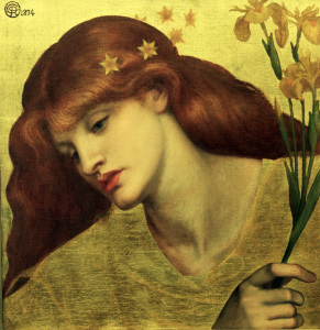 Bild-Nr: 30007136 D.G.Rossetti / Veronica Veronese / 1874 Erstellt von: Rossetti, Dante Gabriel