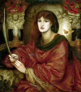 Bild-Nr: 30007162 D.G.Rossetti, Sibylla Palmifera Erstellt von: Rossetti, Dante Gabriel
