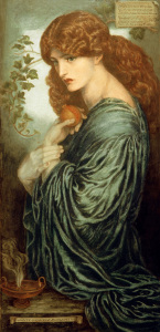 Bild-Nr: 30007172 Dante Gabriel Rossetti / Proserpine Erstellt von: Rossetti, Dante Gabriel