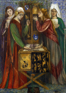 Bild-Nr: 30007180 D.G.Rossetti, Die blaue Kammer Erstellt von: Rossetti, Dante Gabriel