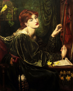 Bild-Nr: 30007182 D.G.Rossetti / Veronica Veronese / 1872 Erstellt von: Rossetti, Dante Gabriel