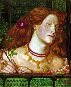 Bild-Nr: 30007186 Rosamund Clifford / painting by Rossetti Erstellt von: Rossetti, Dante Gabriel