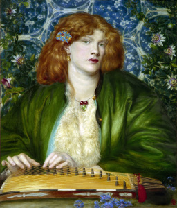 Bild-Nr: 30007188 D.G.Rossetti / The Blue Bower. Erstellt von: Rossetti, Dante Gabriel