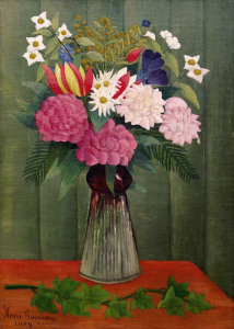 Bild-Nr: 30007240 H.Rousseau, Bouquet of Flowers with... Erstellt von: Rousseau, Henri Julien Felix