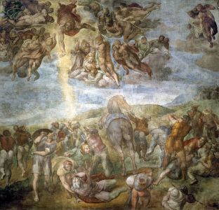 Bild-Nr: 30007320 Conversion of Saul / Michelangelo Erstellt von: Buonarroti, Michelangelo (Michelangelo di Lodovico Buonarroti Simoni)