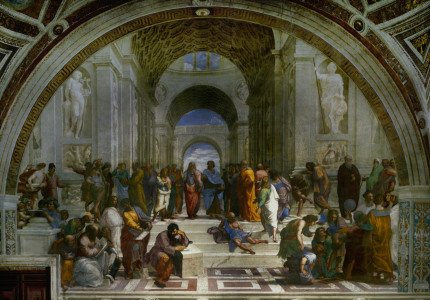 Bild-Nr: 30007365 Raphael / The School of Athens / 1508-11 Erstellt von: Raffaello Santi (Raffael)