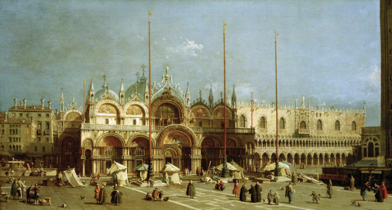 Bild-Nr: 30007409 Venedig, Markusplatz / Gem.v.Canaletto Erstellt von: Canal, Giovanni Antonio & Bellotto, Bernardo