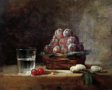 Bild-Nr: 30007451 Chardin / Baket of Plums / 1759 Erstellt von: Chardin, Jean Siméon