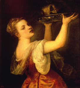 Bild-Nr: 30007467 Titian / Salome with raised Platter Erstellt von: Vecellio, Tiziano