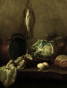 Bild-Nr: 30007511 Chardin / Still Life / Kettle & Food Erstellt von: Chardin, Jean Siméon