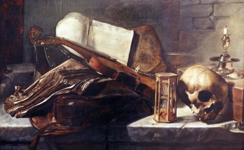 Bild-Nr: 30007543 Rembrandt (circle of), still life, books Erstellt von: Rembrandt Harmenszoon van Rijn