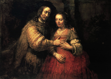 Bild-Nr: 30007583 Rembrandt, The Jewish Bride / c.1663 Erstellt von: Rembrandt Harmenszoon van Rijn