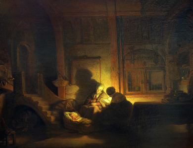 Bild-Nr: 30007621 Rembrandt (Workshop), Holy Family Erstellt von: Rembrandt Harmenszoon van Rijn