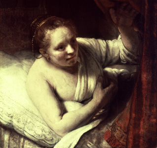 Bild-Nr: 30007681 Rembrandt, Junge Frau im Bett Erstellt von: Rembrandt Harmenszoon van Rijn