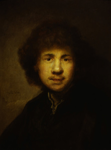 Bild-Nr: 30007705 Rembrandt / Self-portrait / 1630 Erstellt von: Rembrandt Harmenszoon van Rijn