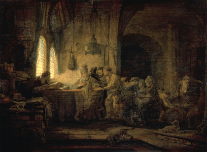 Bild-Nr: 30007729 Rembrandt / Workers in the Yineyard Erstellt von: Rembrandt Harmenszoon van Rijn