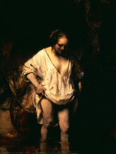Bild-Nr: 30007755 Rembrandt, Badendes M{dchen Erstellt von: Rembrandt Harmenszoon van Rijn