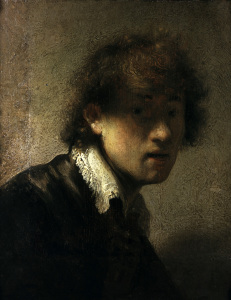 Bild-Nr: 30007759 Rembrandt / Self-portrait as a Youth Erstellt von: Rembrandt Harmenszoon van Rijn