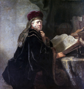 Bild-Nr: 30007763 Rembrandt, Gelehrter im Studierzimmer Erstellt von: Rembrandt Harmenszoon van Rijn