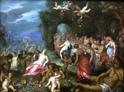 Bild-Nr: 30007823 Balen a.Brueghel /Feast of the Gods/1620 Erstellt von: Jan Brueghel der Ältere