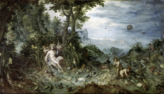 Bild-Nr: 30007841 J.Brueghel d.Ä., Allegorie des Wassers Erstellt von: Jan Brueghel der Ältere