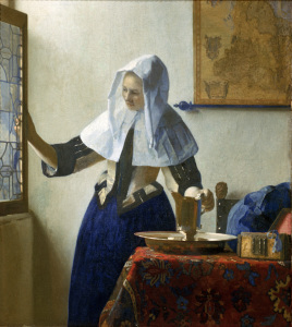 Bild-Nr: 30007929 Vermeer /Woman with water jar /c.1664/65 Erstellt von: Jan Vermeer van Delft