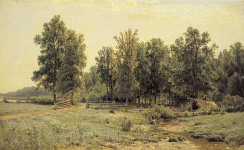 Bild-Nr: 30007957 Shishkin / Edge of Oak Woods / Painting Erstellt von: Schischkin, Iwan Iwanowitsch