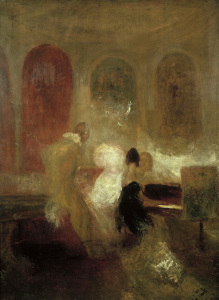 Bild-Nr: 30008045 Turner / Music Party / Painting / c.1835 Erstellt von: Turner, Joseph Mallord William