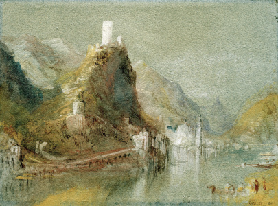 Bild-Nr: 30008111 W.Turner, Cochem aus südl. Richtung Erstellt von: Turner, Joseph Mallord William