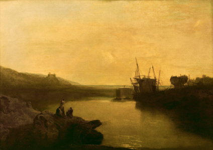 Bild-Nr: 30008125 W.Turner, Harlech Castle / Gemälde Erstellt von: Turner, Joseph Mallord William