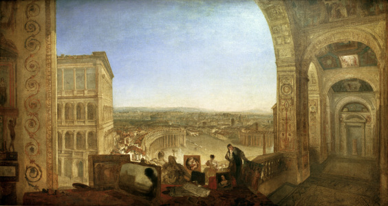 Bild-Nr: 30008131 Turner/Rome from th.Vatican with Raphael Erstellt von: Turner, Joseph Mallord William