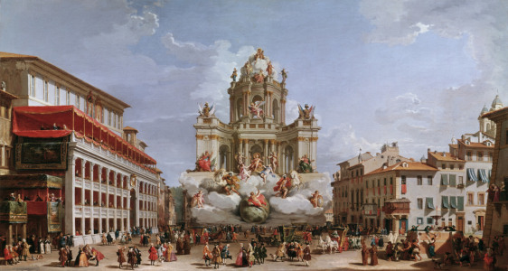 Bild-Nr: 30008335 Rome / Piazza di Spagna / Painting Erstellt von: Pannini, Giovanni Paolo