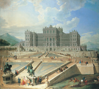 Bild-Nr: 30008343 Rivoli, Castle / Paint.by Pannini / C18 Erstellt von: Pannini, Giovanni Paolo