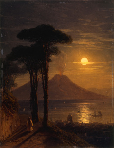 Bild-Nr: 30008597 Vesuvius / Moonlit Night / Aivasovsky Erstellt von: Aiwasowski, Iwan Konstantinowitsch