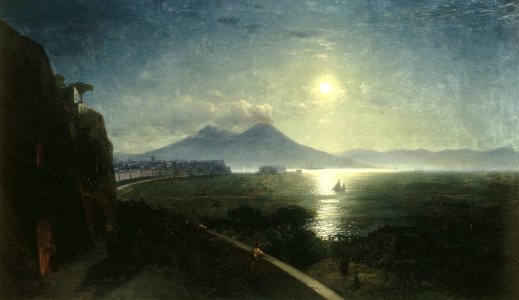 Bild-Nr: 30008675 I.Aivazovsky, The Bay of Naples, 1892. Erstellt von: Aiwasowski, Iwan Konstantinowitsch