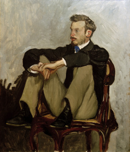 Bild-Nr: 30008681 Renoir, Auguste/Painting by Bazille/1867 Erstellt von: Bazille, Frédéric