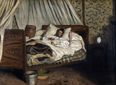 Bild-Nr: 30008687 Wounded Monet / Paint.by Bazille / 1865 Erstellt von: Bazille, Frédéric