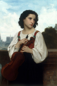 Bild-Nr: 30008729 W. A. Bouguereau / Alone in the World Erstellt von: Bouguereau, William Adolphe
