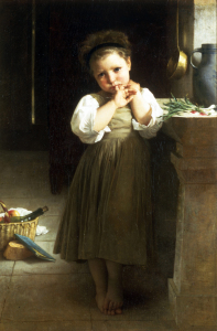 Bild-Nr: 30008745 W.Bouguereau, Mauvaise Ecoliere, 1871 Erstellt von: Bouguereau, William Adolphe