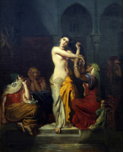 Bild-Nr: 30008839 Theodore Chasseriau / Harem scene / 1854 Erstellt von: Chasseriau, Theodore