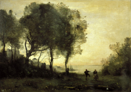 Bild-Nr: 30008863 C.Corot / Souvenir d'Italie / o/c Erstellt von: Corot, Jean Baptiste Camille